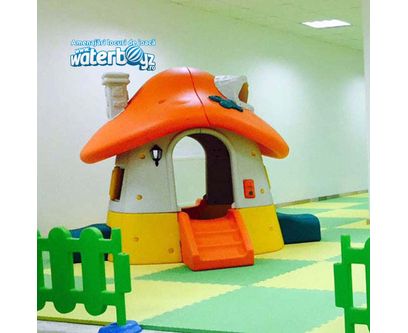 Orange Mushroom Playhouse