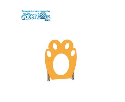 Dog jumping hoop model 2