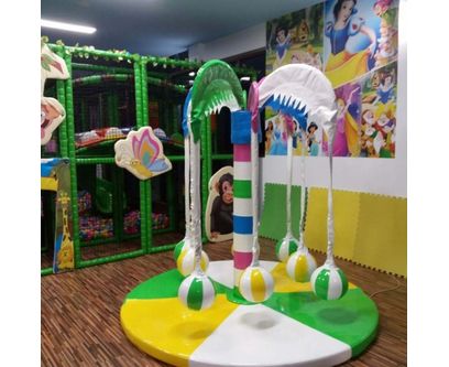 Cocotier electric pentru copii Jungle Colors, maxim 6 ani, 3-12 ani