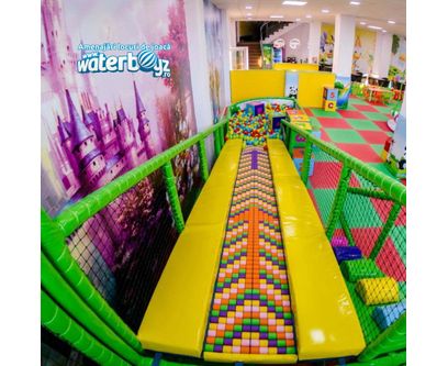 Tobogan cu role Conveyor Slide pentru locuri de joacă de interior, 3-12 ani