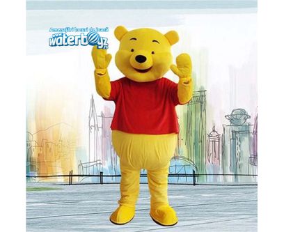 Costum mascota WinniethePooh pentru evenimente si spatii educationale