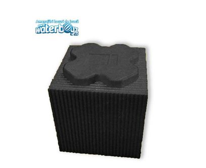 Cuburi mici de constructie pentru copii de 1-12 ani, 15x15x15 cm, EPP, negru