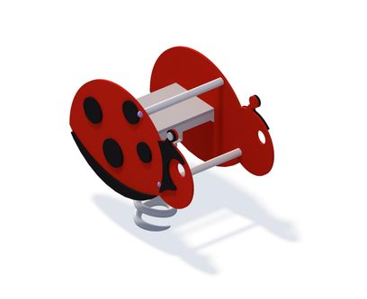 Spring rider Ladybug