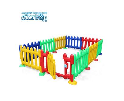 Gardut din plastic pentru copii Large, 648x5.3x77 cm, colorat, 3-12 ani