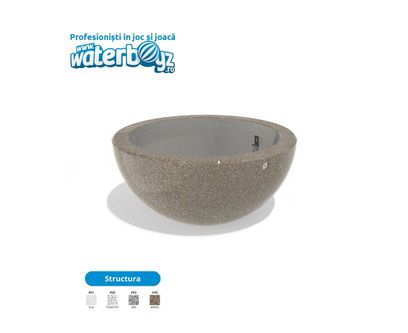 Concrete Urban Park Planter 5
