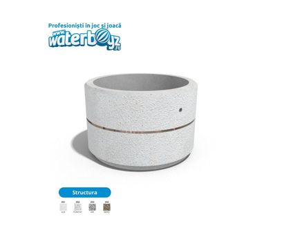 Concrete Urban Park Planter 9