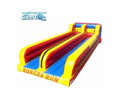 Joc gonflabil profesional Competitie alergare - Bungee Run