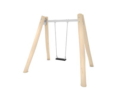 Leagan pentru copii din lemn Robinia Parc 4, 1-14 ani, 260x205x238 cm