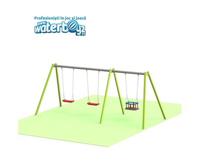 Leagan pentru copii Model 44, 3-12 ani, 465x178x182 cm