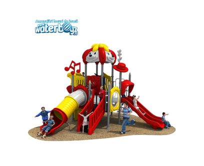Complex de joaca pentru copii de metal Puppy Land 11, exterior, 3-12 ani, 680x530x440 cm