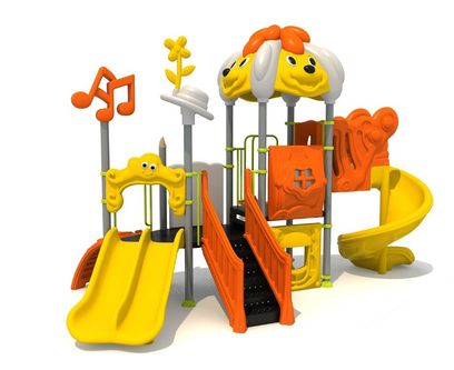 Outdoor Playground  Puppy Land 9 orange