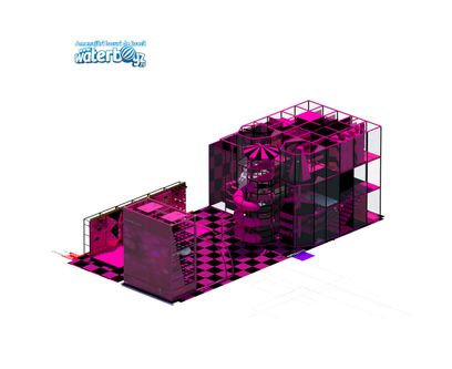 Ninka Assault de interior pentru copii Ninja of Height, 3-12 ani