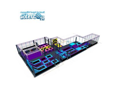 Amenajare la cheie parc de trambuline Model 2, 3-12 ani