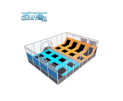 Amenajare la cheie parc de trambuline Model 4, 3-12 ani