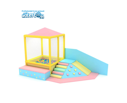 Softplay Playhouse Pastel