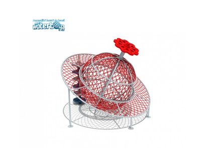Sistem de catarare rotativ pentru copii de exterior Model 2, 3-12 ani, 310x280x320 cm, metal