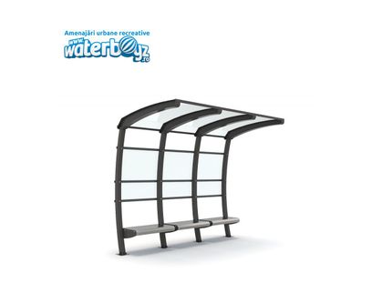 Bus Stop Shelter model 1