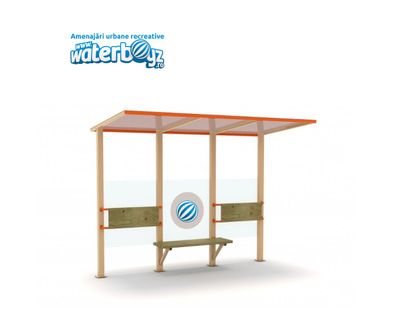 Bus Stop Shelter model 3