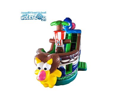 Noah's Ark Inflatable Slide