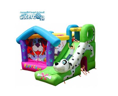 Tobogan gonflabil profesional Puppy Land cu o panta