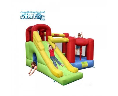 Tobogan gonflabil profesional multifunctional model 10, +3 ani, 400x300x250 cm