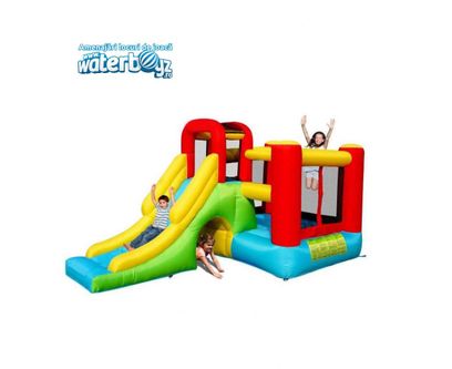 Tobogan gonflabil profesional multifunctional model 1 cu o panta