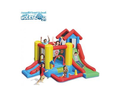 Tobogan gonflabil profesional multifunctional model 4, +3 ani, 600x500x450 cm