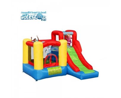 Tobogan gonflabil profesional multifunctional model 8 cu o panta
