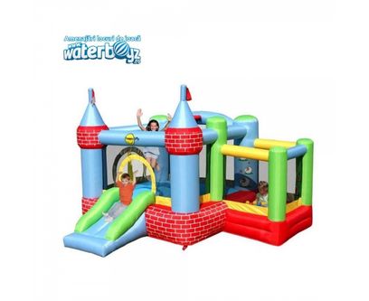 Tobogan gonflabil profesional multifunctional model 9 cu o panta