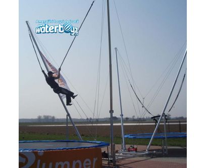 Trambulina Bungee Jumping cu 2 locuri, greutate maxima 450kg