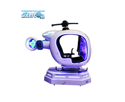 Echipament VR Helicopter, 280x125x220 cm, +8 ani