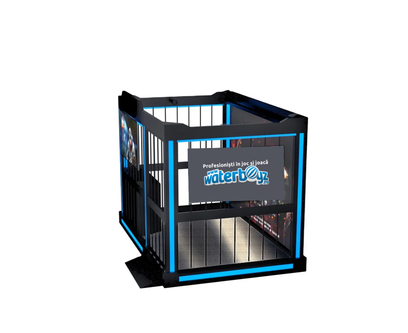 Echipament VR Shooting Multiplayer cu 4 locuri, 345x308x245 cm, +8 ani