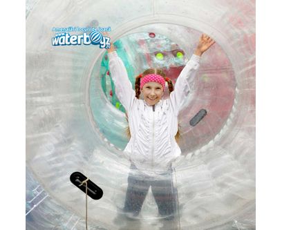 Watter roller gonflabil profesional 2.8x2.2x0.8 TPU dublu