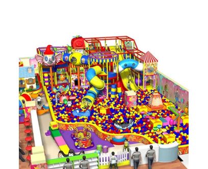 Amenajare completa loc de joaca de interior la cheie Circus 400 m2, 3-12 ani