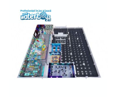 Amenajare completa loc de joaca de interior la cheie Fun City, 3-12 ani