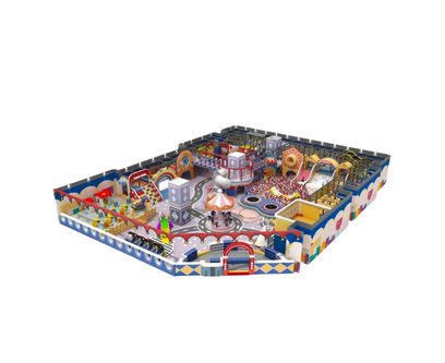 Amenajare completa loc de joaca de interior la cheie Funville, 3-12 ani