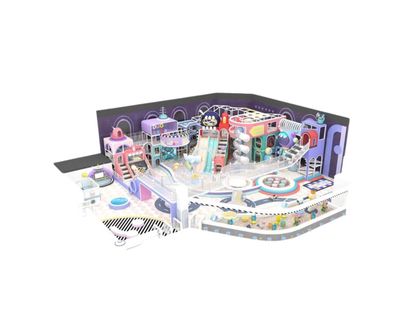 Amenajare completa loc de joaca de interior la cheie Mini City, 3-12 ani