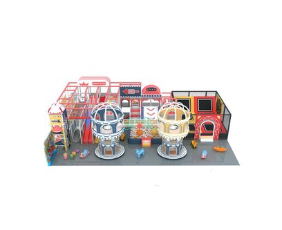 Complete indoor playground arrangement Play Kingdom 150 m2