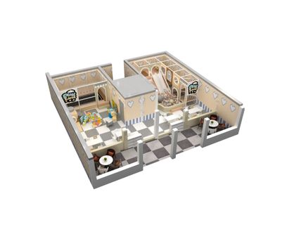 Amenajare completa loc de joaca de interior la cheie Playland 2, 3-12 ani