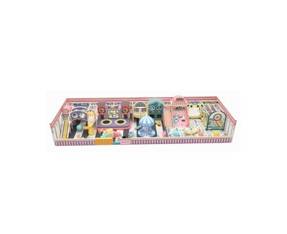 Complete indoor playground designed Sweet Paws 192 m2