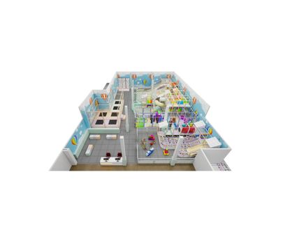 Complete interior playground arrangement Air Balloons