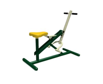 Aparat de fitness bicicleta Model 6 pentru exterior, +12 ani, 120x65x128 cm