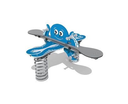 Spring rider with 4 seats Octopus