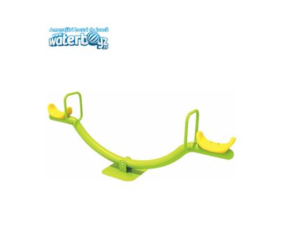 Curved Double Seesaw
