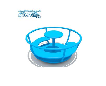 Carusel de exterior pentru copii, 3-10 ani, 120x120x80 cm, metal