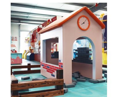 Loc de joaca de interior pentru copii, interactiv, Scoala de arhitectura, 3-12 ani