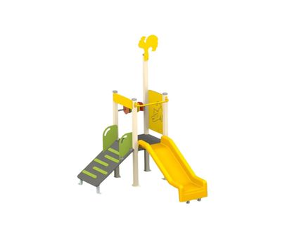 Complex de joaca de exterior Mini Garden, 0-3 ani, 179x132x219 cm