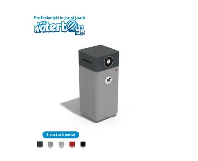 Metal Urban Waste Bin 3