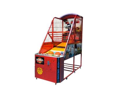 Echipament electronic sport cu fise Baschet Hoop Dreams Red, +5 ani, 250x100x255 cm