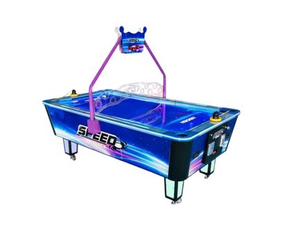 Echipament electronic sport cu fise Blue Speed Hockey, +7 ani, 214x122x175 cm